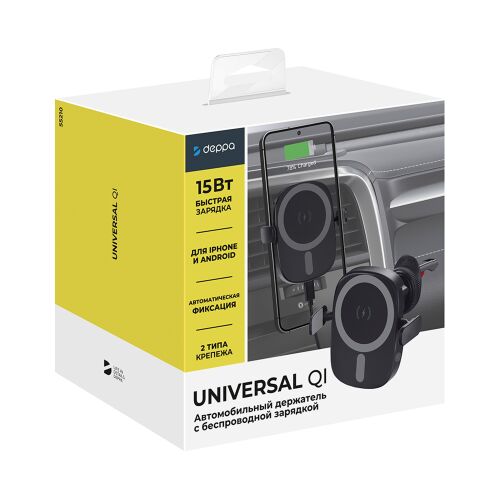 Автомобильный держатель Universal QI 7