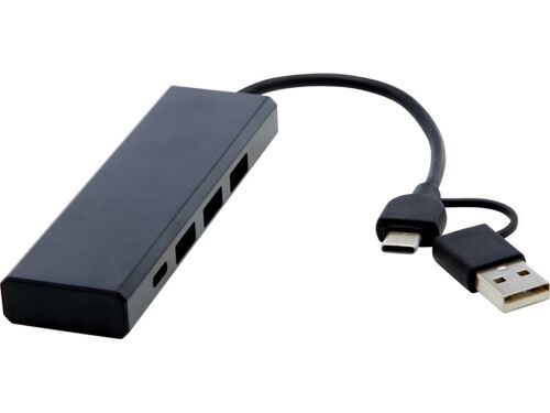 Концентратор USB 2.0 «Rise» 4
