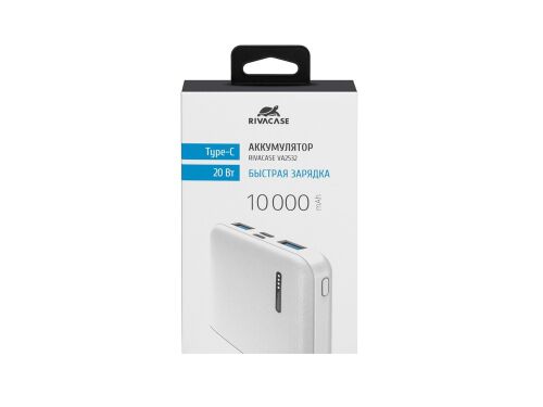 Внешний аккумулятор с быстрой зарядкой QC/PD VA2532, 10000 mAh 4