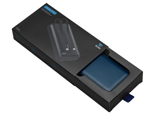 Внешний аккумулятор со встроенными кабелями «Фрэйм Про», быстрая 5