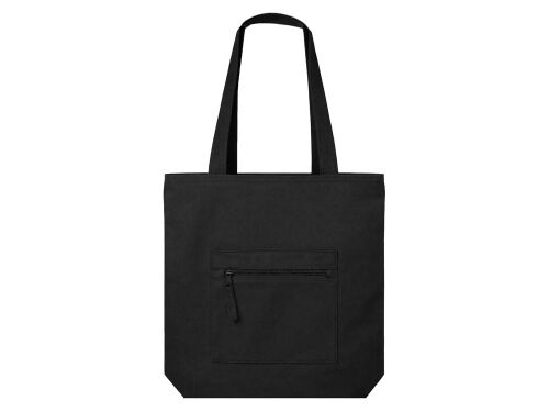 Сумка на молнии Zipper Neo из хлопка 280 г c карманом на молнии  2