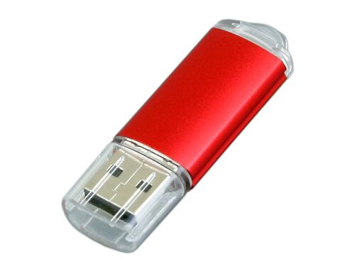 USB 2.0- флешка на 64 Гб с прозрачным колпачком 3