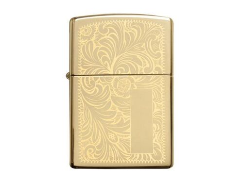 Зажигалка ZIPPO Venetian® с покрытием High Polish Brass 1