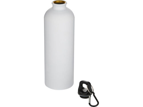 Бутылка для воды с карабином «Орегон», нержавеющая сталь, 750 мл 3