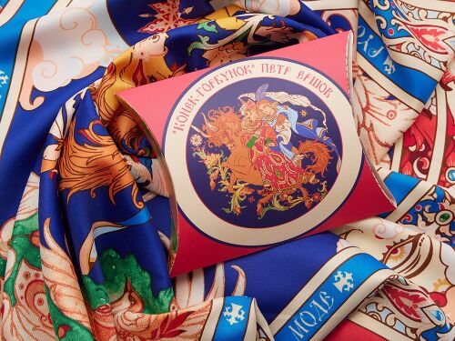 Платок «Конёк - Горбунок» 5