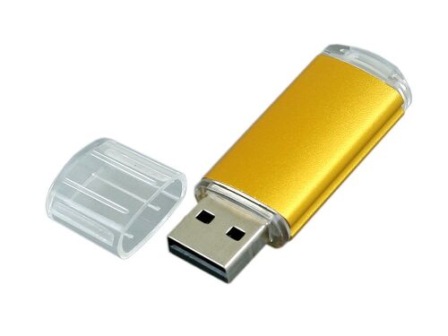 USB 2.0- флешка на 64 Гб с прозрачным колпачком 2