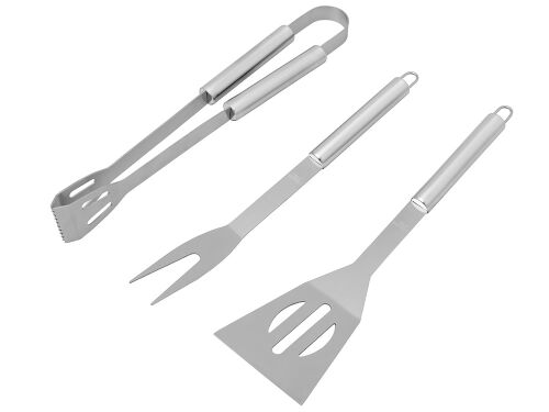 Набор для барбекю в кейсе: лопатка, щипцы, вилка «Salvy» 4