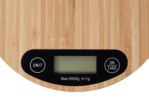 Бамбуковые кухонные весы «Scale» 4