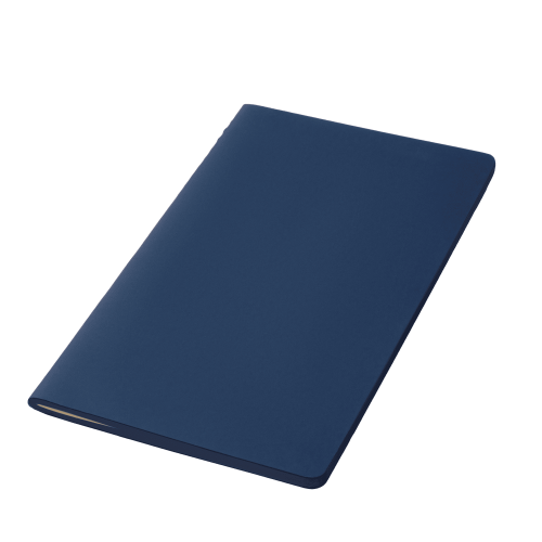 Блокнот Alpha slim, синий 8