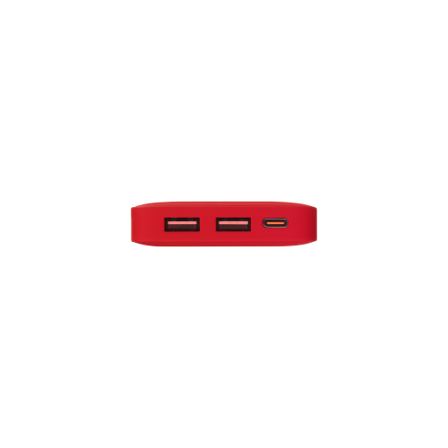 Внешний аккумулятор с подсветкой Ancor PD Plus 10000 mAh, красны 4 Внешний аккумулятор с подсветкой Ancor PD Plus 10000 mAh, красны 4
