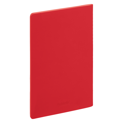 Блокнот Alpha slim, красный 13
