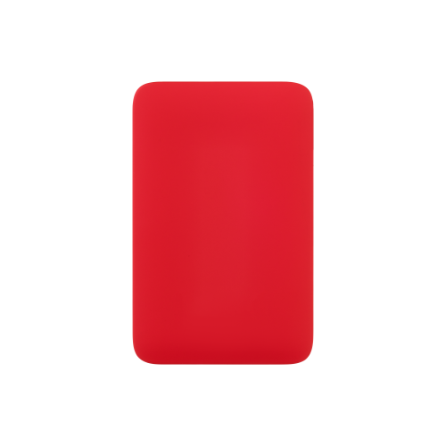 Внешний аккумулятор с подсветкой Анкор (Ancor) 5000 mAh, красный 3