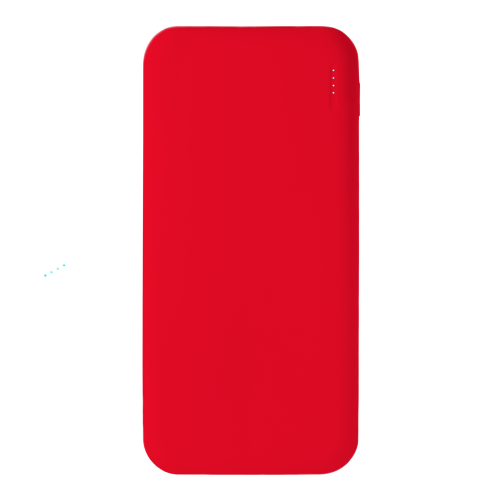 Внешний аккумулятор с подсветкой Luce 10000 mAh, красный 2 Внешний аккумулятор с подсветкой Luce 10000 mAh, красный 2