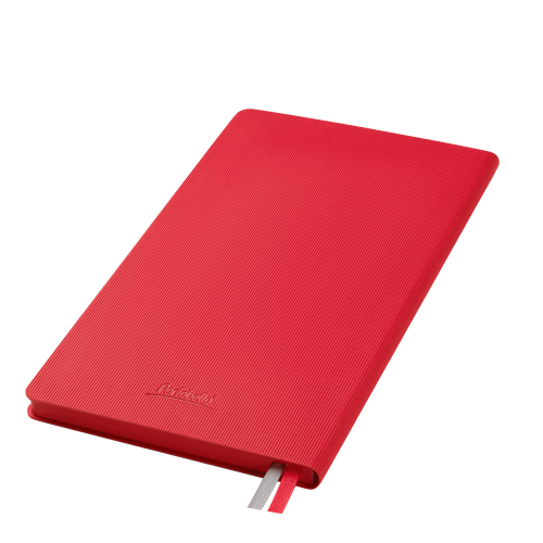 Ежедневник Рейн (Rain) недатированный, красный 3