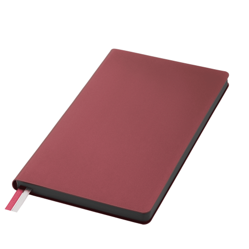 Ежедневник Мун Ривер (Moon River) недатированный, бургунди (без  1