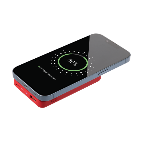 Внешний аккумулятор Largo PD 5000mAh с функцией беспроводной зар 4 Внешний аккумулятор Largo PD 5000mAh с функцией беспроводной зар 4