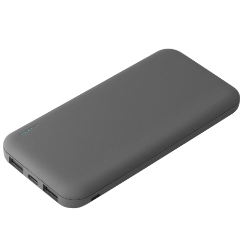 Внешний аккумулятор с подсветкой Luce 10000 mAh, серый 1 Внешний аккумулятор с подсветкой Luce 10000 mAh, серый 1