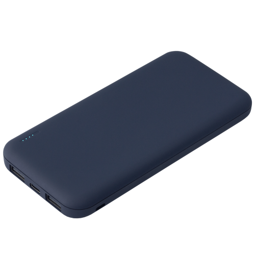 Внешний аккумулятор с подсветкой Luce 10000 mAh, синий 1 Внешний аккумулятор с подсветкой Luce 10000 mAh, синий 1