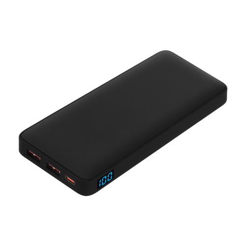 Внешний аккумулятор с подсветкой Ancor PD Plus 10000 mAh, черный 1 Внешний аккумулятор с подсветкой Ancor PD Plus 10000 mAh, черный 1