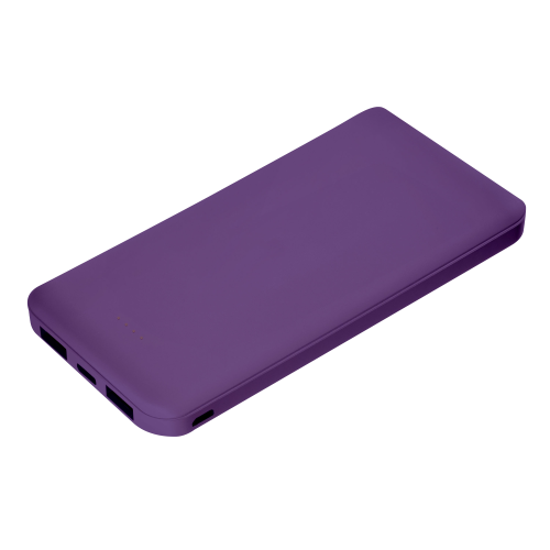 Внешний аккумулятор Elari Plus 10000 mAh, фиолетовый 1 Внешний аккумулятор Elari Plus 10000 mAh, фиолетовый 1