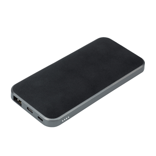 Внешний аккумулятор In Velour 10000 mAh, черный 1 Внешний аккумулятор In Velour 10000 mAh, черный 1