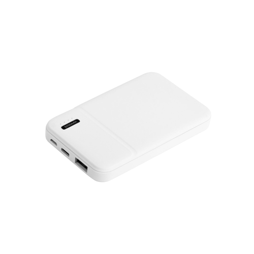 Внешний аккумулятор с подсветкой Skyline Plus 10000 mAh, белый 1 Внешний аккумулятор с подсветкой Skyline Plus 10000 mAh, белый 1