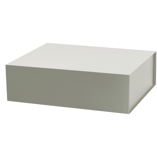 Подарочная коробка-трансформер большая, серая 2