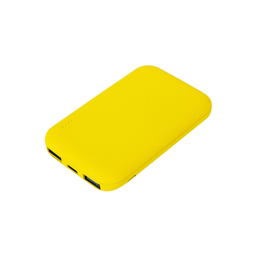 Внешний аккумулятор Velutto 5000 mAh, желтый 1 Внешний аккумулятор Velutto 5000 mAh, желтый 1