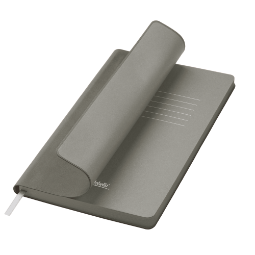 Ежедневник Latte soft touch недатированный, серый 15