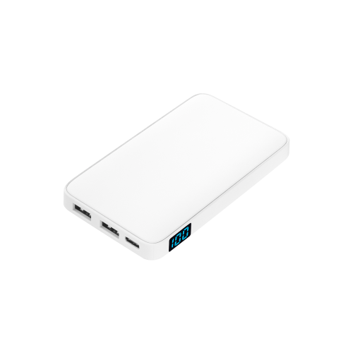 Внешний аккумулятор с подсветкой Ancor 5000 mAh, белый 1 Внешний аккумулятор с подсветкой Ancor 5000 mAh, белый 1