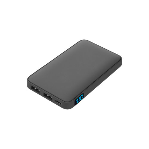 Внешний аккумулятор с подсветкой Ancor 5000 mAh, серый 15