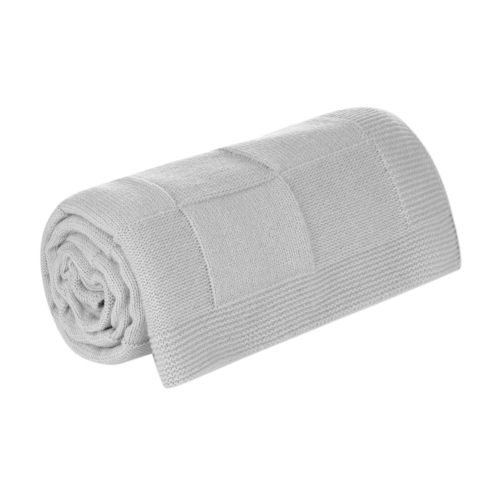 Плед Селла Софт (Cella Soft) вязаный, 160*90 см, серый 2