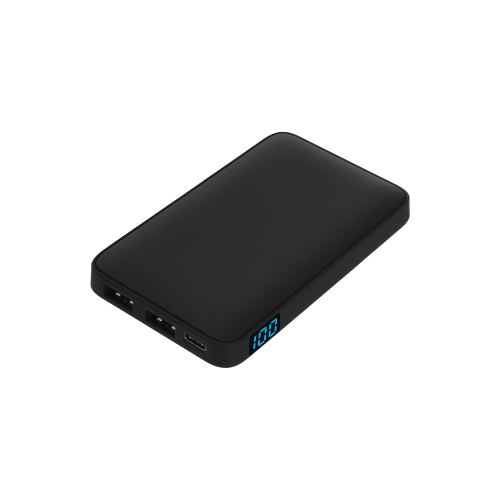 Внешний аккумулятор с подсветкой Ancor 5000 mAh, черный 1 Внешний аккумулятор с подсветкой Ancor 5000 mAh, черный 1