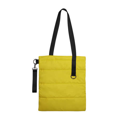 Шоппер Superbag Bubble, с кнопкой (желтый с черным) 2