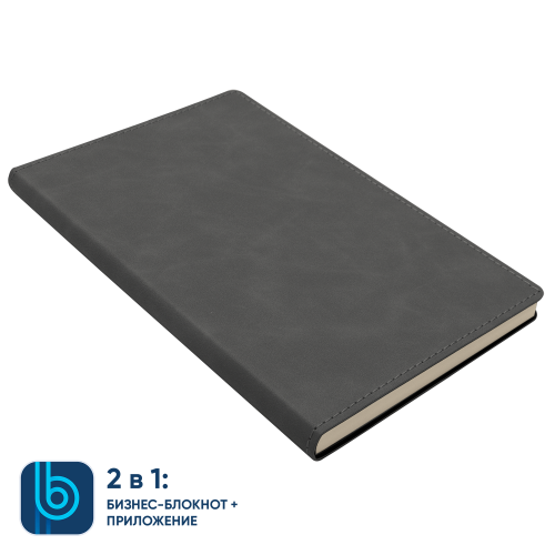 Бизнес-блокнот Bplanner.05 (серый) 1