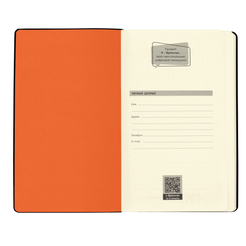 Бизнес-блокнот Bplanner.05 (оранжевый) 5