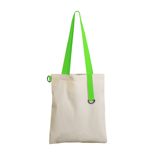Шоппер Superbag (неокрашенный с салатовым) 1