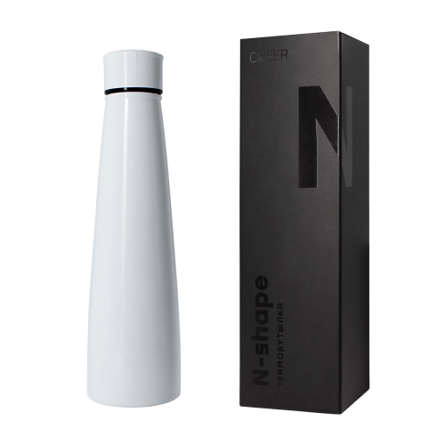 Термобутылка для напитков N-shape (белый) 7 Термобутылка для напитков N-shape (белый) 7
