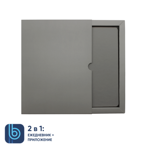 Ежедневник Bplanner.01 в подарочной коробке (серый) 6 Ежедневник Bplanner.01 в подарочной коробке (серый) 6