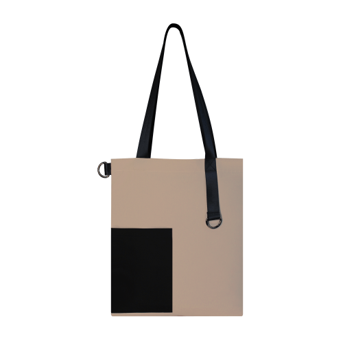Шоппер Superbag Color (бежевый с чёрным) 1 Шоппер Superbag Color (бежевый с чёрным) 1
