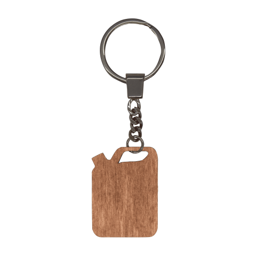 Брелок Канистра (черный с серебром) 5