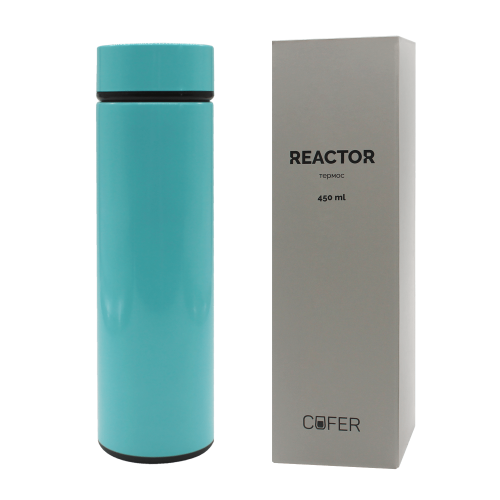 Термос Reactor с датчиком температуры (бирюзовый) 3 Термос Reactor с датчиком температуры (бирюзовый) 3