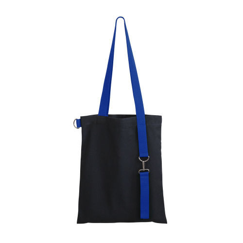 Шоппер Superbag black с ремувкой 4sb (чёрный с синим) 1 Шоппер Superbag black с ремувкой 4sb (чёрный с синим) 1