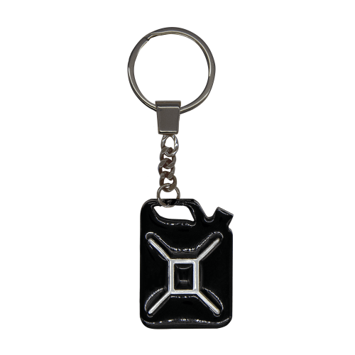 Брелок Канистра (черный с серебром) 2