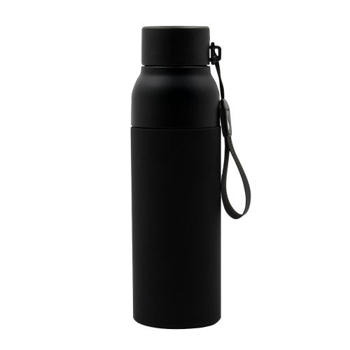 Термобутылка Button Black (черный) 9