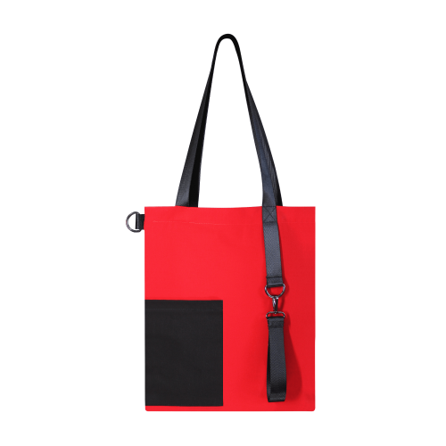 Шоппер Superbag Color (красный с чёрным) 2