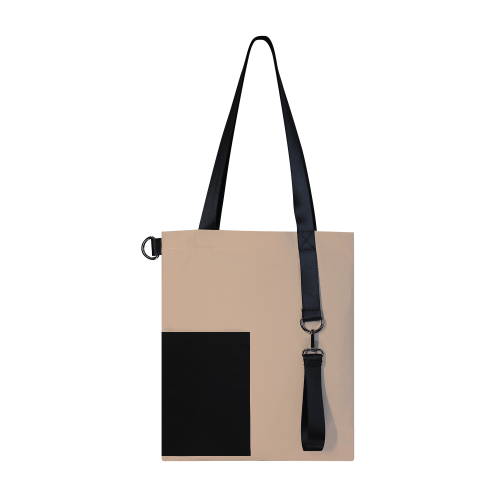 Шоппер Superbag Color (бежевый с чёрным) 2 Шоппер Superbag Color (бежевый с чёрным) 2