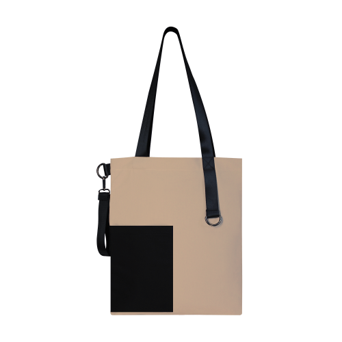 Шоппер Superbag Color (бежевый с чёрным) 3 Шоппер Superbag Color (бежевый с чёрным) 3