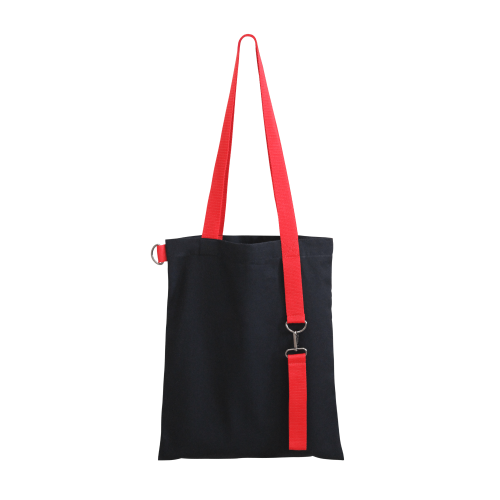 Шоппер Superbag black с ремувкой 4sb (чёрный с красным) 1 Шоппер Superbag black с ремувкой 4sb (чёрный с красным) 1