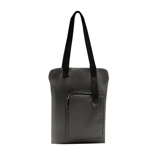Шоппер Superbag Pocket (серый с черным) 2